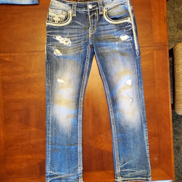 Mens Rock Revival Jeans - Picture 5 of 5